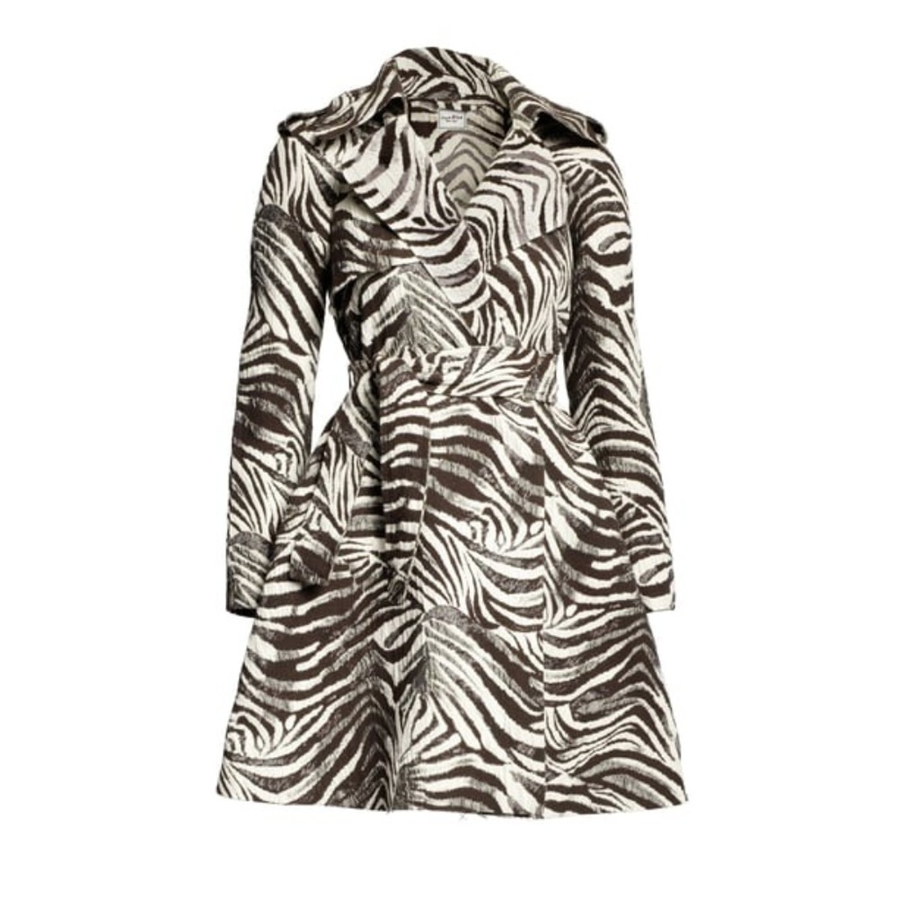 Lanvin fo H&M Zebra-stripped Coat